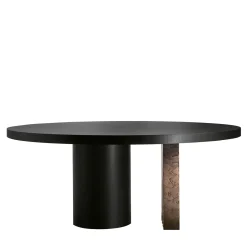 Tavolo rotondo Ozark di Dainelli Studio