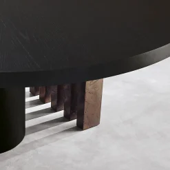 Tavolo rotondo Ozark di Dainelli Studio