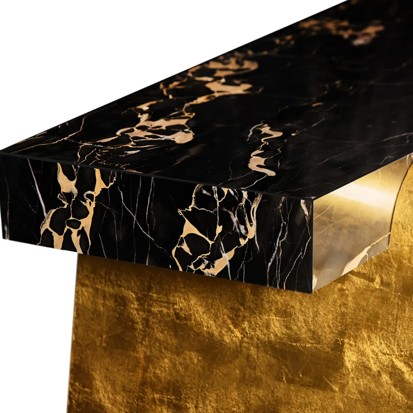 Tavolo Tabula Rasa N°1 Gold di MM Design