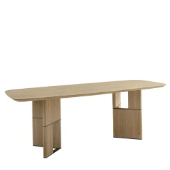 Tavolo Tetris con piano in rovere naturale Pure Wood