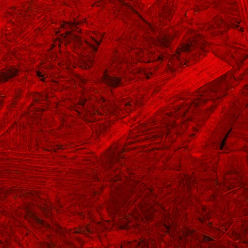 Tavolo touch a sei gambe rosso di Fabrizio Contaldo