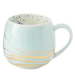 Tazza Chubby in marmo blu