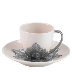 TAZZA DA CAFFÈ PAVONE - ARGENTO