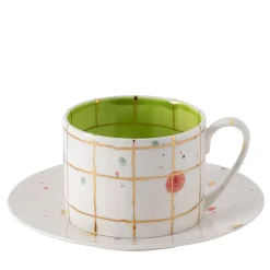 Tazza da tè e piattino dritti Amelia #2