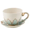 Tazza e piattino da tè Leaves