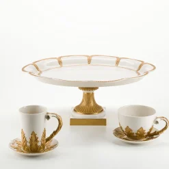 Tazza e piattino Foglie