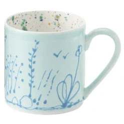Tazza grande in marmo blu