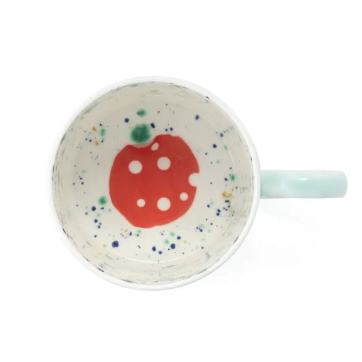 Tazza grande in marmo blu