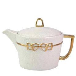 TEIERA DRESSAGE - BIANCO E ORO