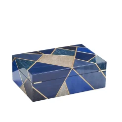 Tellux SC1 Mediterraneo Scatola per sigari in legno blu