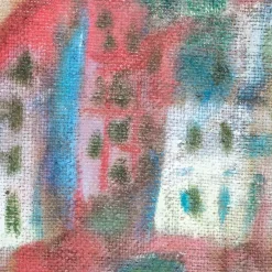 Terra Bianca e Terra Rossa Dipinto Figurativo