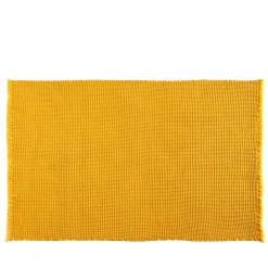 Terramadre Nido d'Ape Coperta in cashmere senape