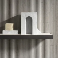 The Village - Utopia Scultura in bianco di Carrara di Elisa Ossino