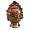 Tiricci Pigna siciliana in bronzo terracotta