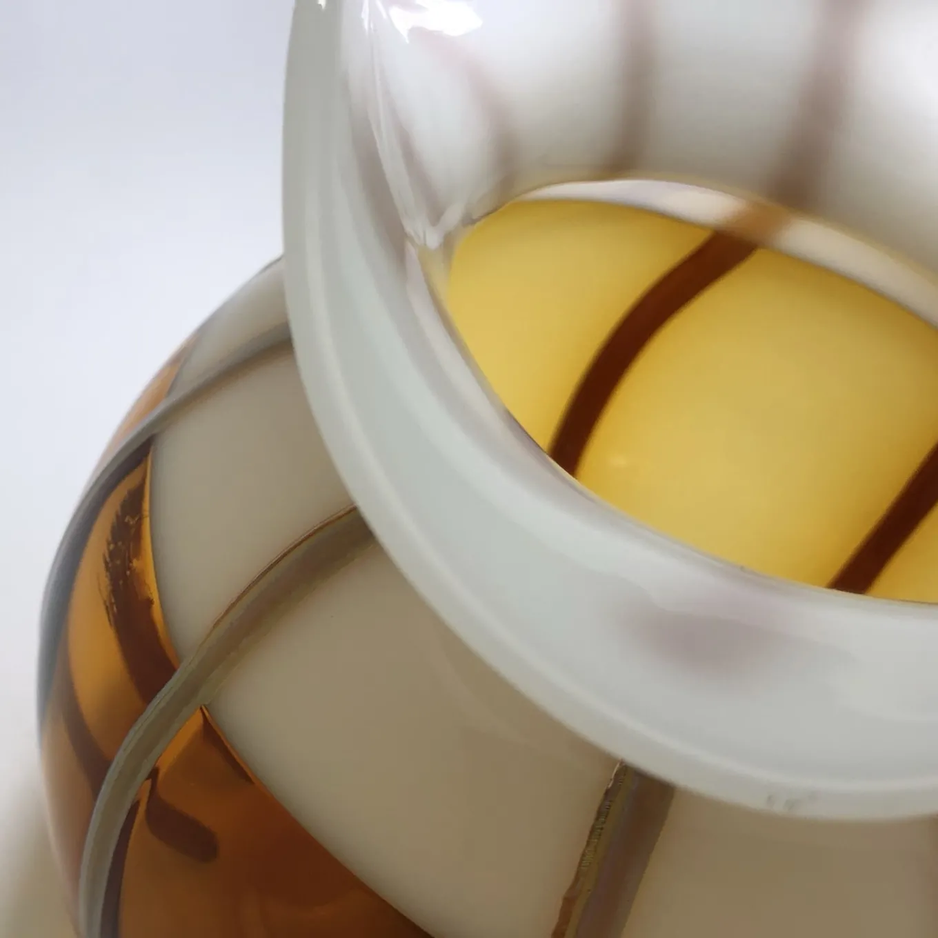 Torcello Mezzo & Mezzo Caraffa bianca e ambra #2