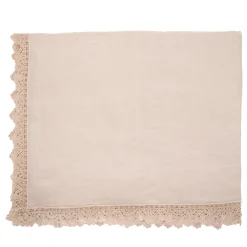 Tovaglia crema con pizzo siciliano