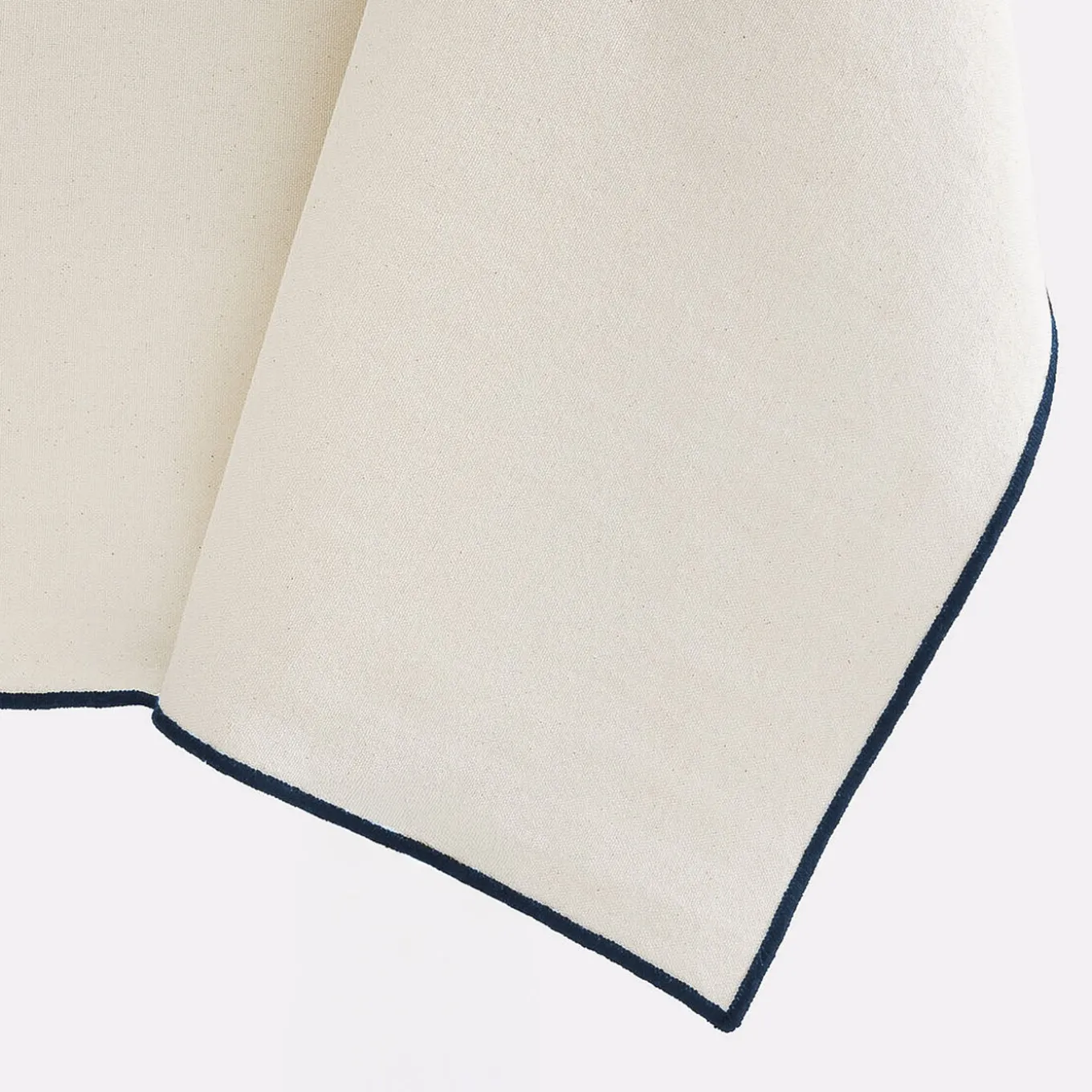 Tovaglia in lino cerato bianco