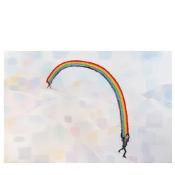 Trasportatori di arcobaleno Olio su tela
