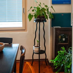 Tremulo 2 vaschette nere per fioriere