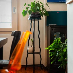 Tremulo 2 vaschette nere per fioriere