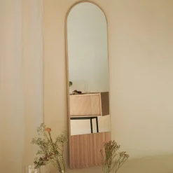 Tutto Sesto Specchio rotondo in frassino naturale