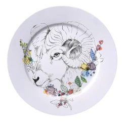 Un piatto per la cena con le pecore Big Horn di Ode To The Woods