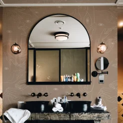 Uno, Nessuno Beige Carta da parati morbida