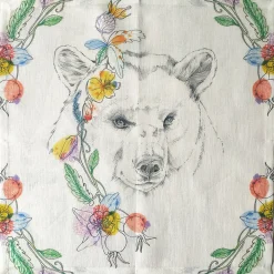 Un'ode al bosco Set di 4 tovagliette policrome assortite