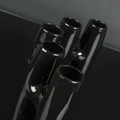 Vaso a bocciolo nero