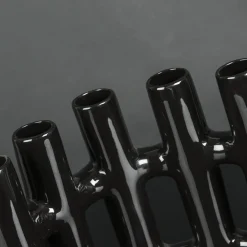 Vaso a bocciolo nero