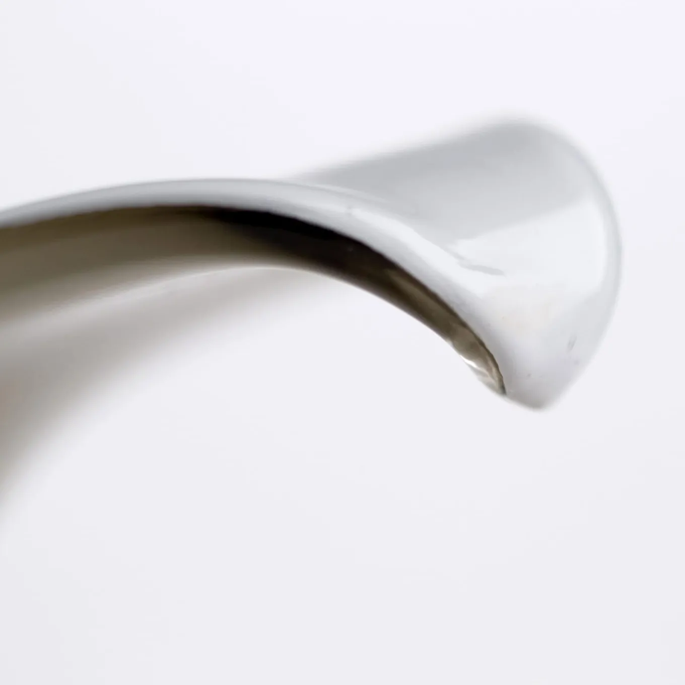 Vaso Calla grigio e bianco