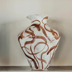 Vaso Ceramica Areté Aliseo Marrone