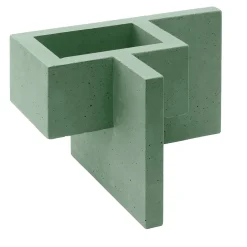 Vaso Chandigarh II verde menta