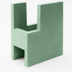 Vaso Chandigarh IV verde menta