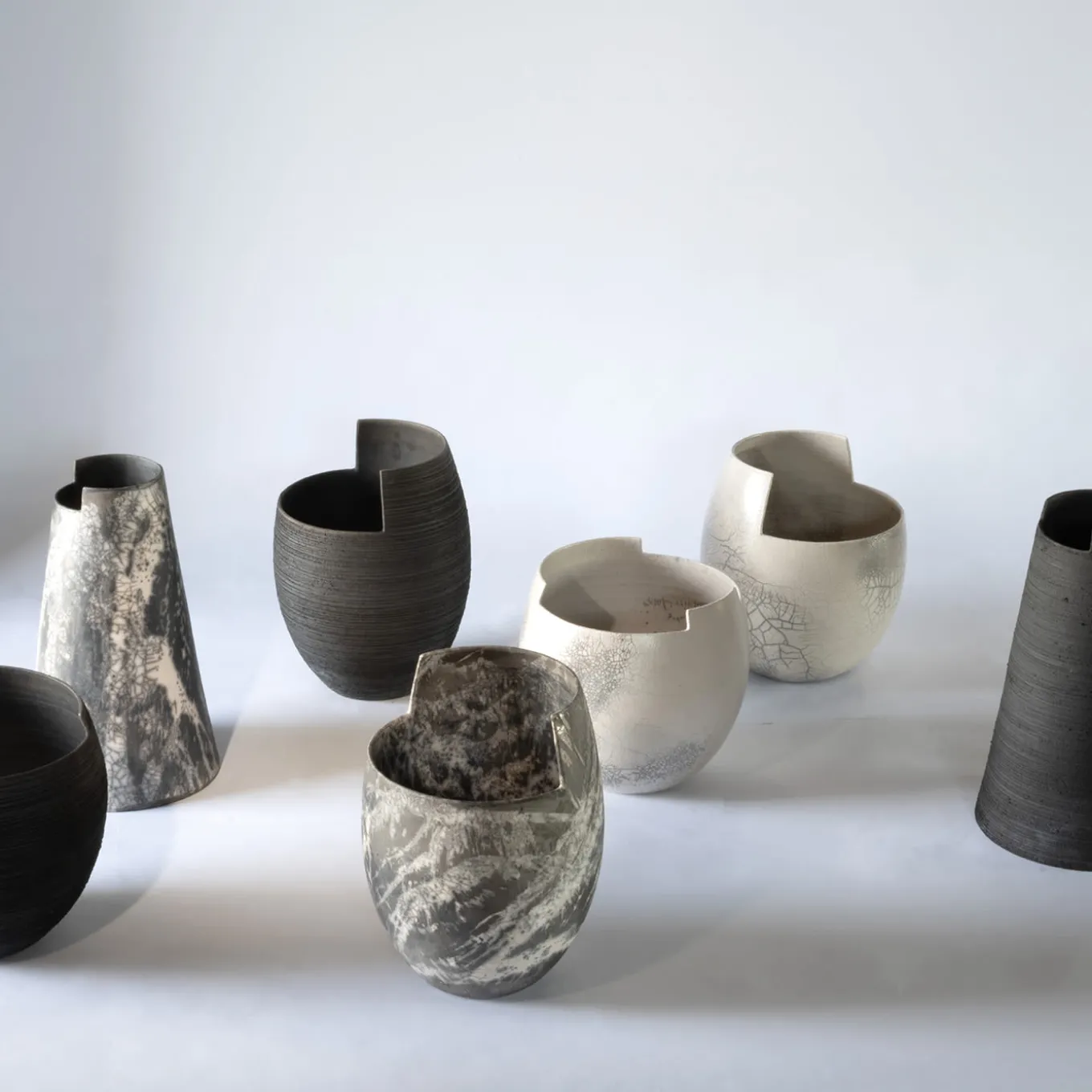 Vaso Cut Raku Clear Medium