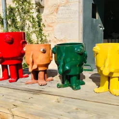 Vaso da fiori verde medio Walking Head