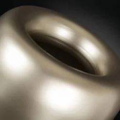 Vaso decorativo Bean Satin Beige #1