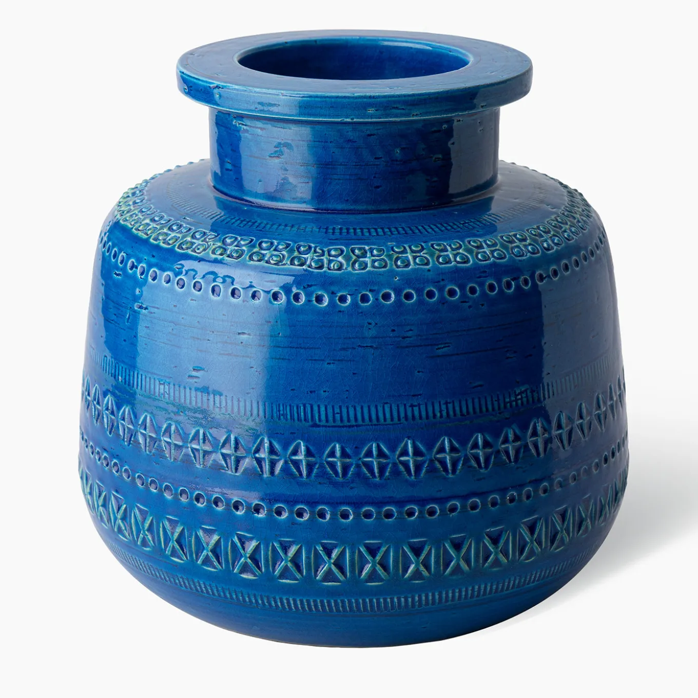 Vaso Decorativo Blu di Aldo Londi