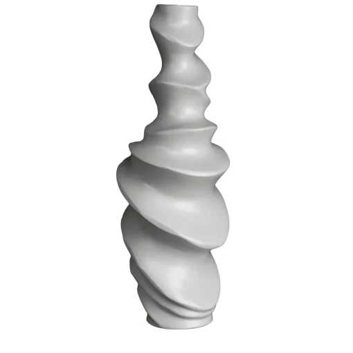 Vaso decorativo grigio piccolo Sharp Pei