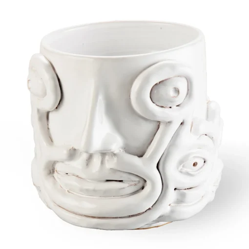 Vaso Eye Bianco
