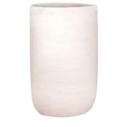 Vaso in ceramica bianca Citylife