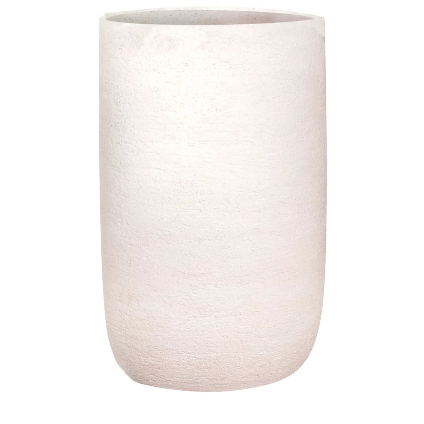 Vaso in ceramica bianca Citylife
