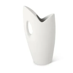 Vaso in ceramica bianca Jug
