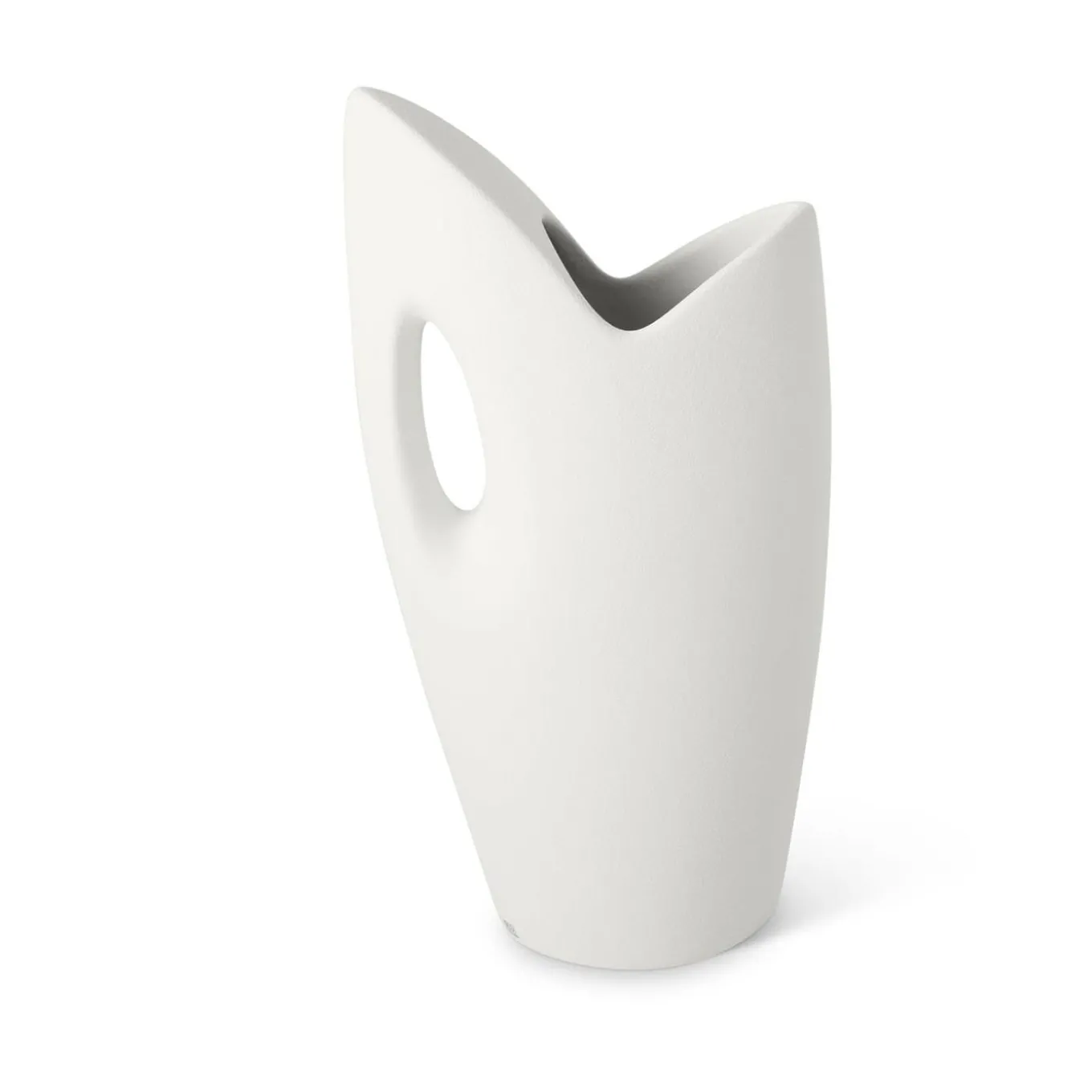 Vaso in ceramica bianca Jug