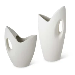 Vaso in ceramica bianca Jug