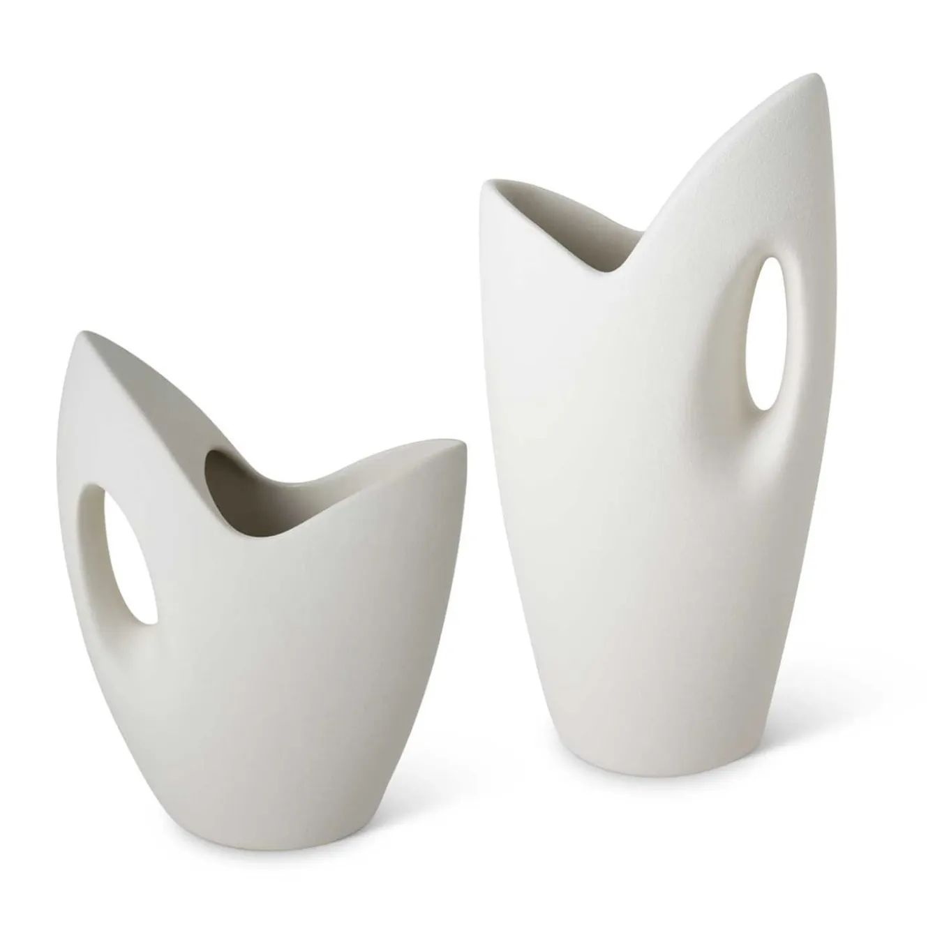 Vaso in ceramica bianca Jug