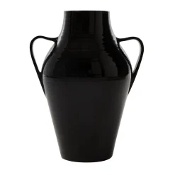 Vaso in Ceramica Quartara Nero