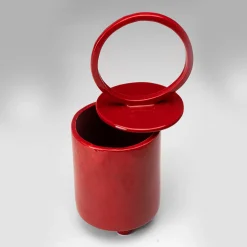 Vaso in ceramica rossa Cateto