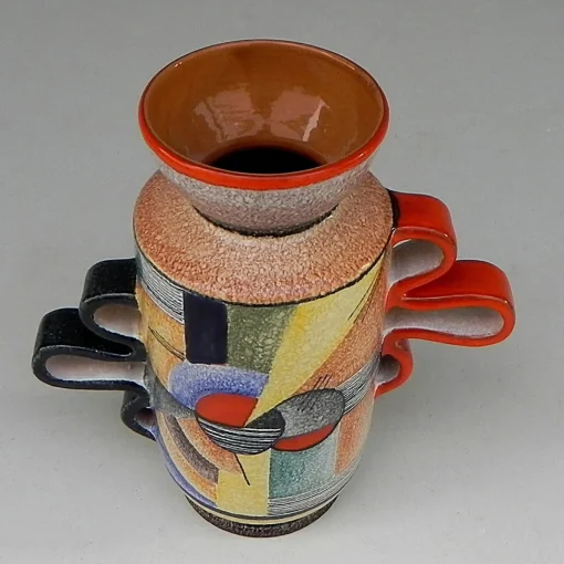 Vaso in ceramica Snello Futurista