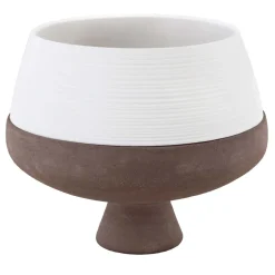 Vaso in terracotta bicolore